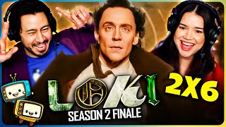 LOKI 2x6 FINALE quotGlorious Purposequot Reaction amp Spoiler Review  Tom Hiddleston  Owen Wilson [upl. by Acinorehs211]