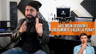 AKG Drum Session 1 ¿Valen la pena Demo y review [upl. by Sancha673]