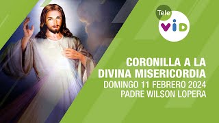 Coronilla de la Divina Misericordia 🙏 Domingo 11 Febrero de 2024 TeleVID Coronilla [upl. by Atinid]