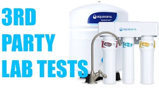 Aquasana Review  3rd Party Laboratory Tests on Aquasana OptimH20 RO System [upl. by Fania]