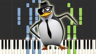 Penguins Game  Piano Tiles 2 Piano Tutorial Synthesia [upl. by Elodie462]