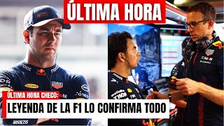 💥CONFIRMADOS los SABOTAJES a CHECO PÉREZ dentro de RED BULL [upl. by Chicky]