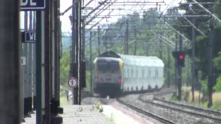 Treinen op station Weerde  15072013 [upl. by Edy641]