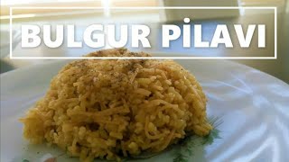 BULGUR PİLAVI NASIL YAPILIR  BULGUR PİLAVI TARİFİ PRATİK ÇOK LEZZETLİ  Zeynep Mutfakta pilav [upl. by Inittirb]