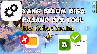 Cara Agar GFX Tool Bisa di Pasang Pada Android yang Memiliki Privasi File [upl. by Gusta]