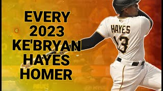 EVERY KEBRYAN HAYES HOME RUN IN 2023 [upl. by Cardew]