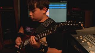 Joshua Playing Shredding Racer X Cibolo Studio [upl. by Whitebook880]