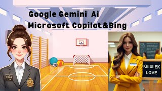 Google Gemini AI และ Microsoft CopilotampBing [upl. by Eseryt115]