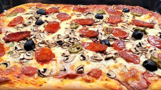 NAJBOLJA domaća PIZZA  recept za BRZU domaću PIZZU [upl. by Teresina]