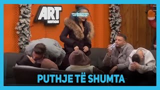 quotTë duaquot puthje të shumta mes Kaderit dhe Lumbardhit  Big Brother VIP Kosova 2 [upl. by Anaigroeg]