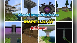 DOWNLOAD MAP SURVIVAL HARDCORE MCPE 12140 [upl. by Follansbee256]