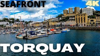 A walk through TORQUAY England  Full Seafront Tour [upl. by Consuela]