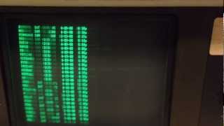 Compaq Portable Plus booting up running Wordstar [upl. by Adelheid]