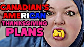 foodie beautys DISASTROUS DISCO FRIES amp AMERICAN thanksgiving plans  mukbang reaction [upl. by Merras]