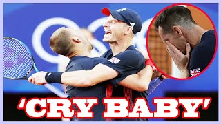 British star calls Andy Murray a ‘cry baby’ for what he did at Paris Olympics [upl. by Ahtreb]