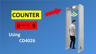 How to make Digital Counter 09 using 4017 IC  Amazing Electronic Project [upl. by Hamrah802]