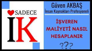 SGK işveren Maliyeti Nasıl Hesaplanır [upl. by Joachim]