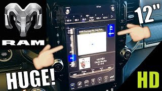 2019 Ram Limited  12 Inch UConnect Display Review HD [upl. by Vanni705]