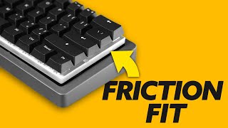 How to Install the Friction Fit pad in your Wooting 60HE Optimum Case [upl. by Girand896]