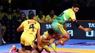 Pro Kabaddi 2018 Highlights  Patna Pirates Vs Telugu Titans  Hindi [upl. by Lahcar]