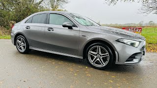 MERCEDESBENZ A250E AMG LINE SALOON 2021  EURO 6 13 PETROL  ELECTRIC  HYBRID ULTIMATE SPEC [upl. by Lesnah610]