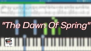 The Dawn of Spring  Salv Covers Piano Tutorial  Sheets [upl. by Sibby]