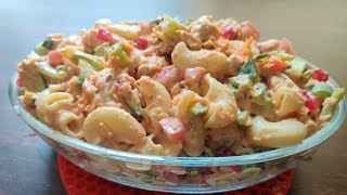 Macaroni mayonnaise salad recipe 😋 [upl. by Gnud]