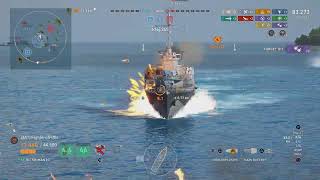 World of Warships Legends  First Place  3084 Team Points  VII SHIMANTO [upl. by Anna-Maria]