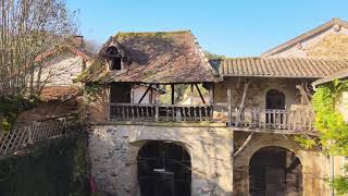 Abbaye de Solignac  la Porte Saint Jean  HauteVienne [upl. by Ydnak]