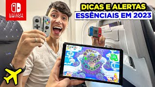 Viajando com o Nintendo Switch Acessórios DEFINITIVOS Alertas e Dicas importantes em 2023 [upl. by Cecilius]