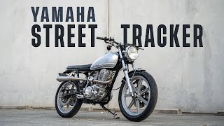 Yamaha SR500 Street Tracker  Purpose Built Moto [upl. by Popele]