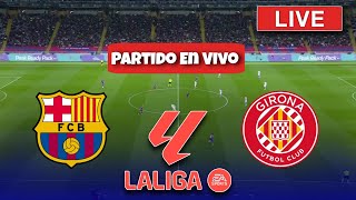 Barcelona vs Girona LaLiga 2324 Live Scores  Barça vs Girona En Vivo [upl. by Acinomahs]