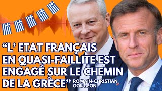 quotL’ Etat français en quasifaillite est engagé sur le chemin de la Grèce quot [upl. by Lletnahs]