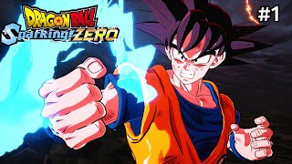 THE BEST FIGHTING GAME HAS FINALLY DROPPED  Dragon Ball Sparking Zero Part 1 [upl. by Alamaj904]