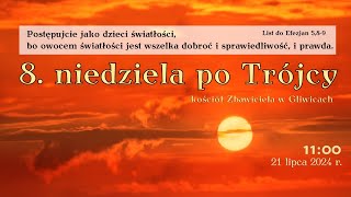 🔴 LIVE 8 po Trójcy Świętej 21 lipca 2024 r [upl. by Neroled]