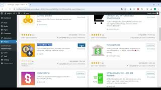 Crypto Price Plugin for WordPress [upl. by Carline]