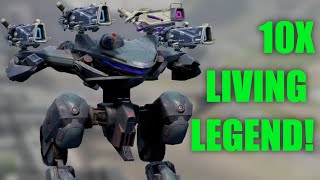 MUST SEE LIVING LEGEND RECORD BROKEN With Prisma MK2 Crisis  War Robots [upl. by Aniahs]