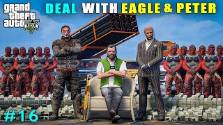 Michaels Biggest Deal With Eagle And Peter  Gta V Gameplay [upl. by Slerahc461]