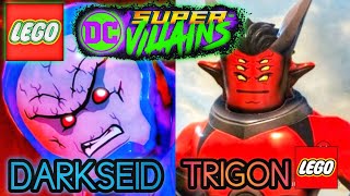 Whose the Best Big Villain in Lego DC Super VillainsDARKSEID VS TRIGON [upl. by Eibber]