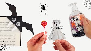 IDEAS de MANUALIDADES para HALLOWEEN 🎃 [upl. by Okoy]