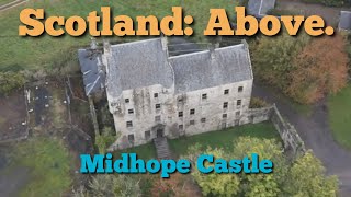 4k Midhope Castle Lallybroch Outlander show Scotland [upl. by Nogem]