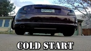 2012 Scion tC  Cold Start  Straight Pipe Exhaust [upl. by Hazard172]