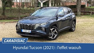 Essai  Hyundai Tucson 2021  leffet waouh [upl. by Lekim]