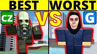 Best VS Worst Garrys Mod Ripoffs Roblox Edition Part 2 [upl. by Murdock]