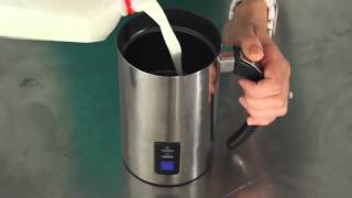 Chefs Star Premier Automatic Milk Frother Heater and Cappuccino Maker [upl. by Berton160]