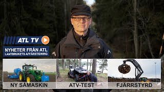 ATL TV Ny såmaskin • ATVtest • Fjärrstyrd lastare [upl. by Aonian713]