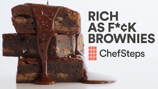 ChefSteps  Rich as F¢k Brownies [upl. by Neehcas]