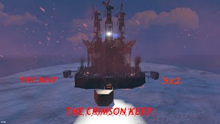 The Crimson Keep  BEST 3x2 MediumGroup base in Rust  Open Core  Wide Gap  Base Showcase 2023 [upl. by Jump]