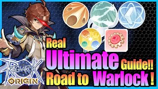 Real ULTIMATE WARLOCK Guide Equipment Skill with Tips Included Ragnarok Origin Global [upl. by Anibor]