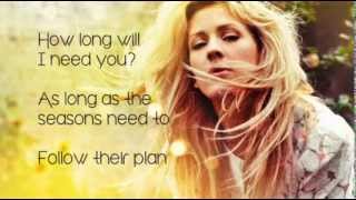 Ellie Goulding  How Long Will I Love You Lyrics [upl. by Jozef]